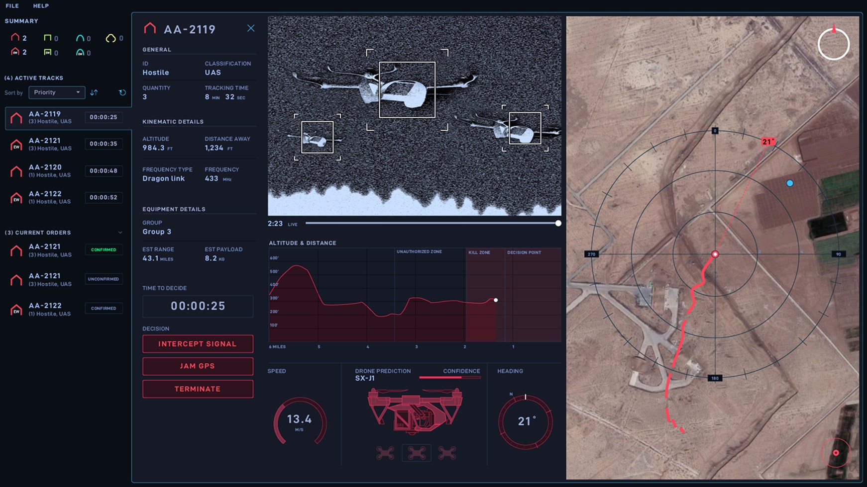 Counter-UAS C2 System Redesign | Visual Logic