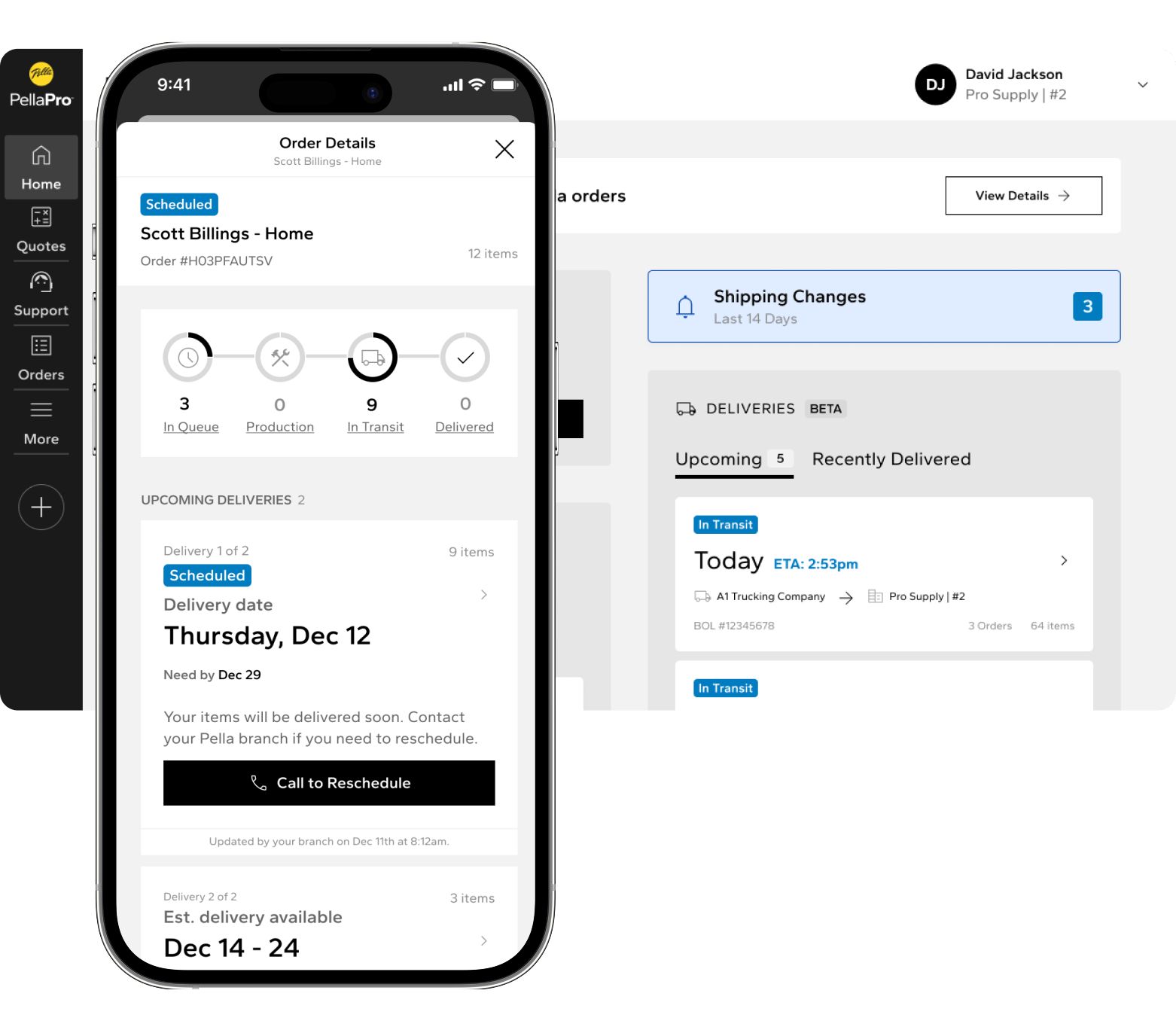 B2B Manufacturing Data UX & Order Tracking | Visual Logic